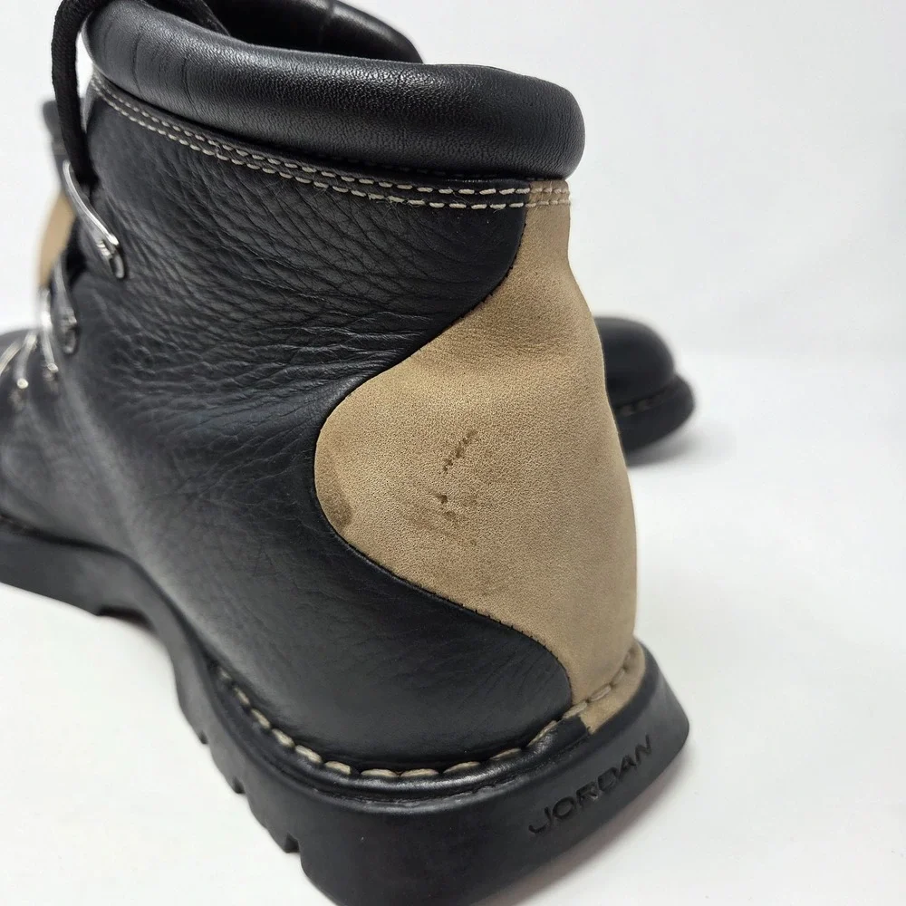 Vintage 2002 Nike Air Jordan Jumpman Two 3 Profiler Ankle Leather Boots Size 10